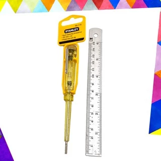 STANLEY ไขควงลองไฟ ไขควงวัดไฟ 66-119