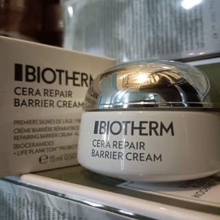 แท้ 💯✅ Biotherm Cera Repair Barrier Cream 15ml ครีมบำรุงผิว ที่ช่วยฟื้นบำรุงและเสริมปราการผิว