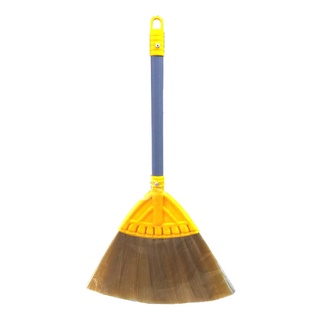 ไม้กวาดพลาสติกอเนกประสงค์ NCL NCL-BRSY 25 ซม. ขนไนล่อนสีเหลือง  ไม้กวาด ที่โกยผง  Multipurpose plastic broom NCL NCL-BRS