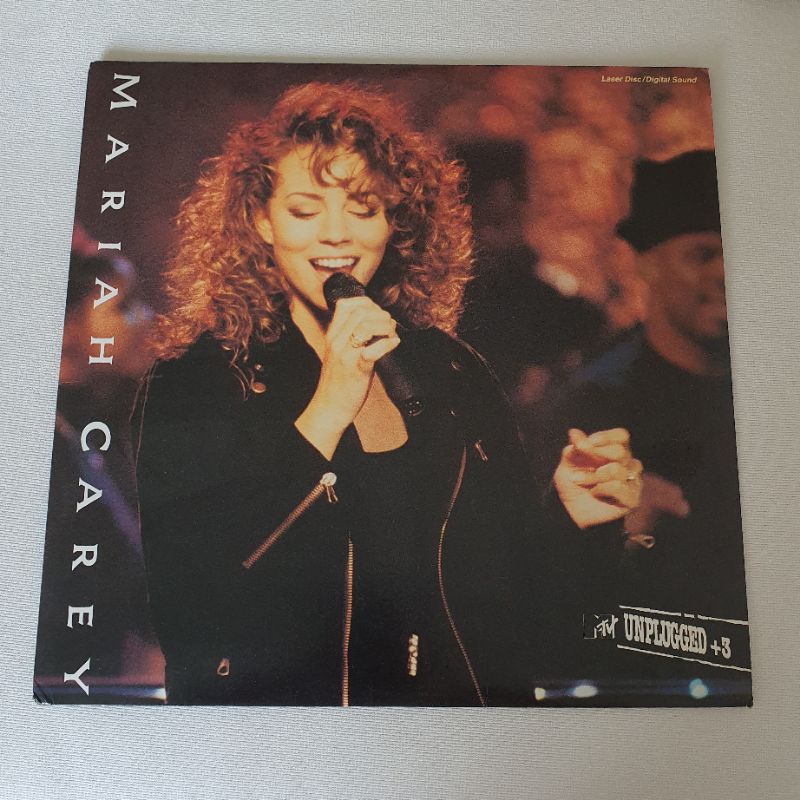 ของสะสม แผ่นคอนเสริ์ต laser disc mariah carey