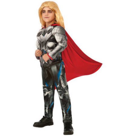 ชุดแฟนซีเด็กชาย Avengers Thor Muscle Chest Costume ไซส์ L(8-10 ปี)