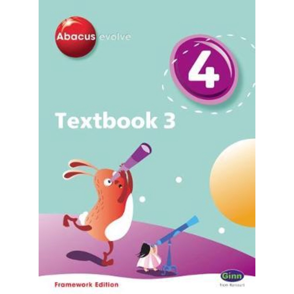 Abacus Evolve ปี 4/P5 หนังสือเรียน 3 Framework Edition โดย Ruth Merttens (ฉบับสหราชอาณาจักรปกอ่อน)