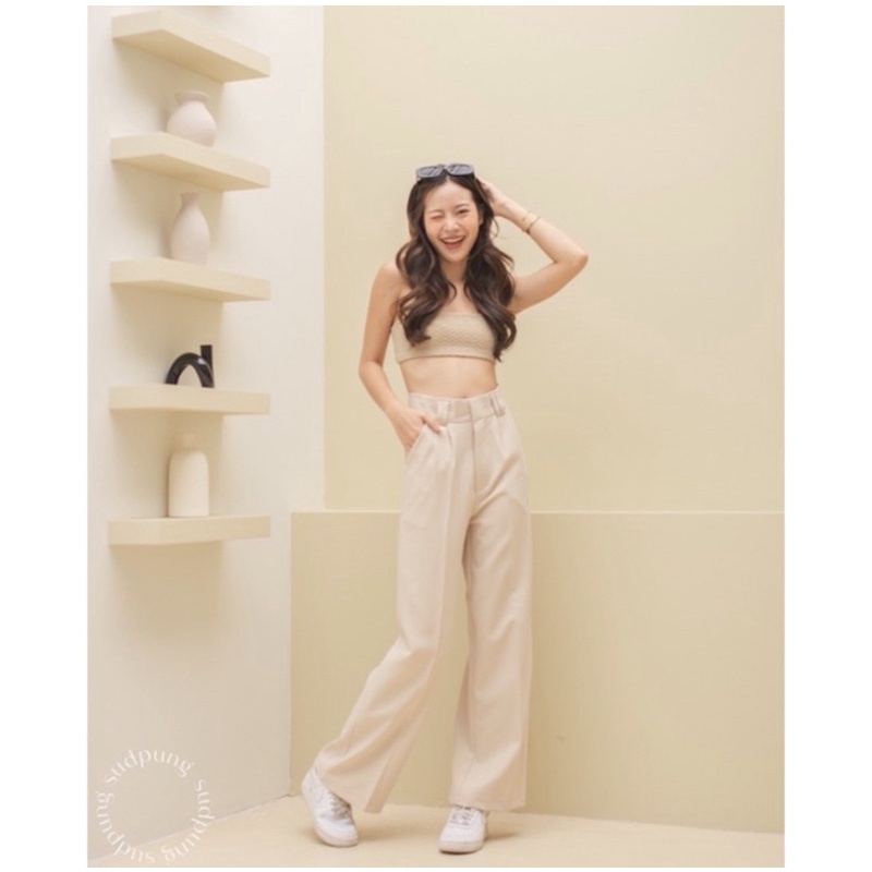 ส่งต่อ!! Twain hasp กางเกงขายาว กางเกงขากระบอก