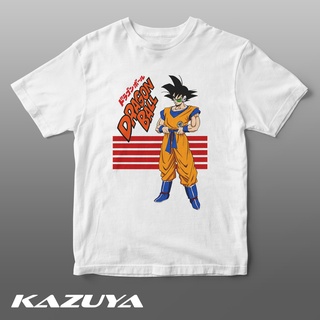 แขนสั้นcrew neck TM-0096 เสื้อยืด ลายดราก้อนบอล SON GOKU สไตล์เรโทรS-XXXXL