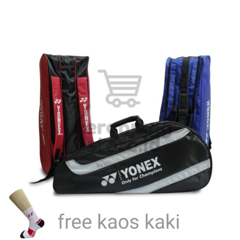 3R CKET BAG BADMINTON SLING BACKPACK ko
