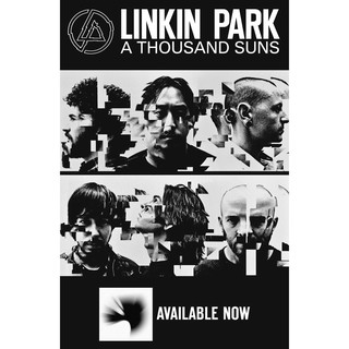 โปสเตอร์ Linkin Park ลิงคินพาร์ก Rock Poster รูปภาพติดห้อง ตกแต่งผนัง โปสเตอร์วงดนตรี โปสเตอร์ติดผนัง โปสเตอร์วงร็อค