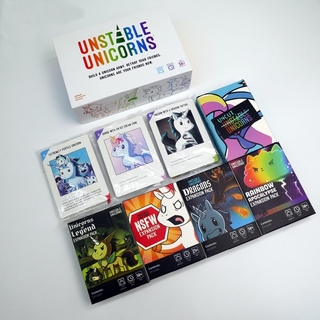 Unstable Unicorns Board Game Card   Parent-child Interaction Board Game