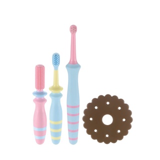 RICHELL Baby Toothbrush set ชุดแปรงสีฟัน เด็กเล็ก ขนแปรงซิลิโคน