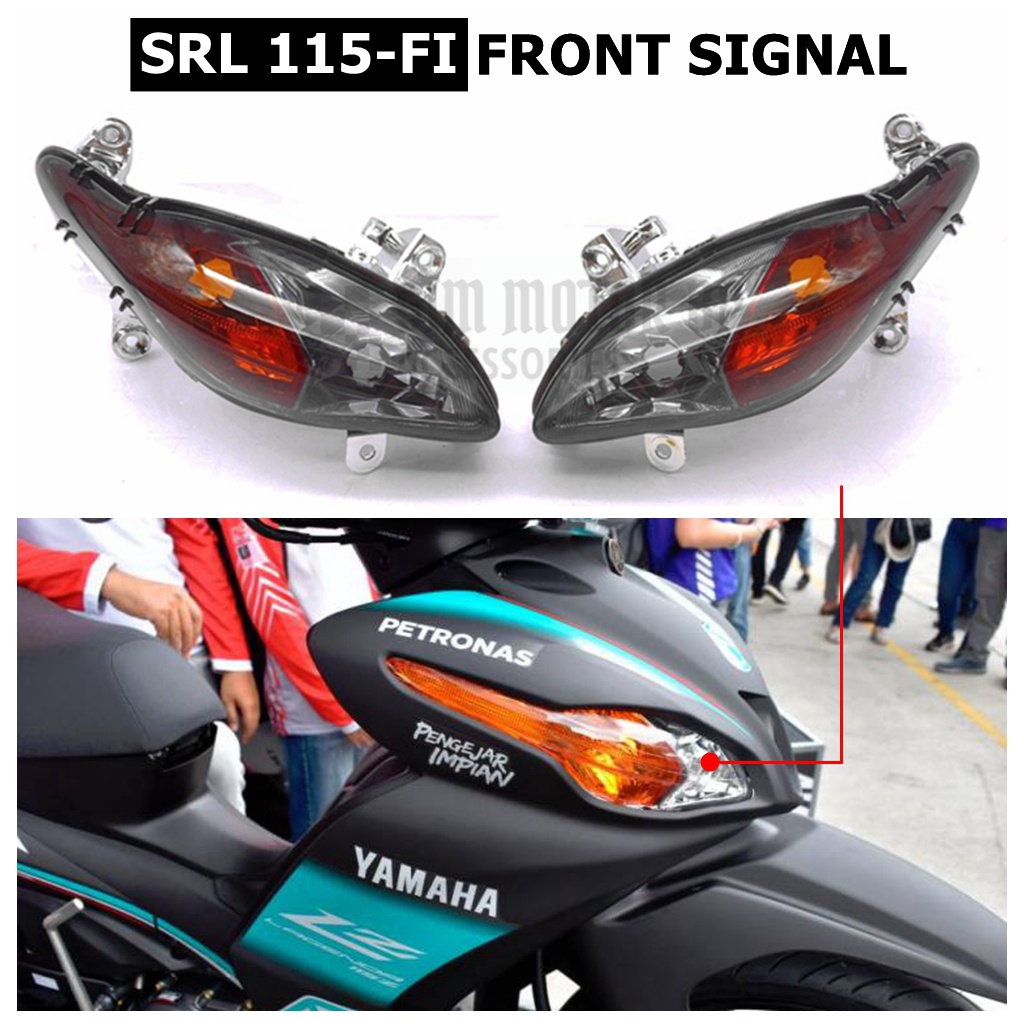 SRL115FI LAMPU DEPAN SRL115 SRL LAMPU SMOKE SRL115 SRL โคมไฟหัว SRL115 LAGENDA ป้ายด้านหน้า