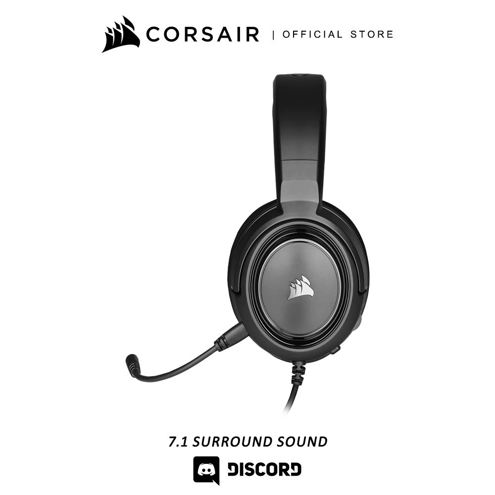 CORSAIR Headset HS45 SURROUND Gaming Headset Carbon corsair