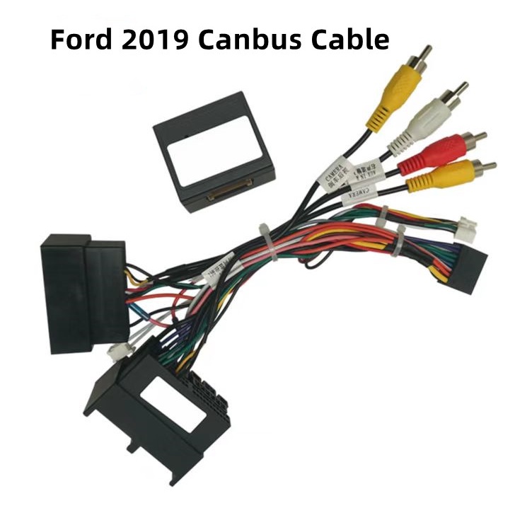 อะแดปเตอร์สายไฟรถยนต์ สําหรับ Ford Ranger 2019 Android Radio Power Cable