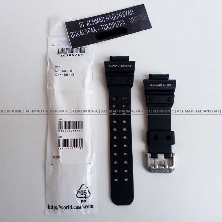 สายนาฬิกาข้อมือ ของแท้ สําหรับ CASIO GShock Kingkong GX56-1B GXW56 GX 56-1 Band GXW56-1B Band GX56-1