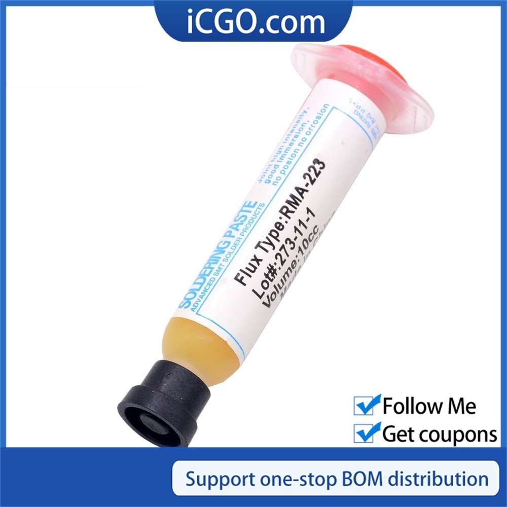 1pcs DIY บัดกรีบัดกรีวาง 10cc Flux จาระบี RMA223 RMA-223 สําหรับชิปคอมพิวเตอร์โทรศัพท์ LED BGA SMD PGA PCB ซ่อมเครื่องมือ
