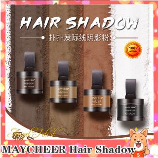 🔥พร้อมส่ง🔥MAYCHEER ผงสีดำ ปิดหัวเหม่ง ปิดผมบาง