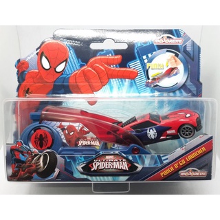 ชุดรถพร้อมแท่นยิง - MAJORETTE - MARVEL SPIDER-MAN (มีรถ 4 แบบให้เลือก)