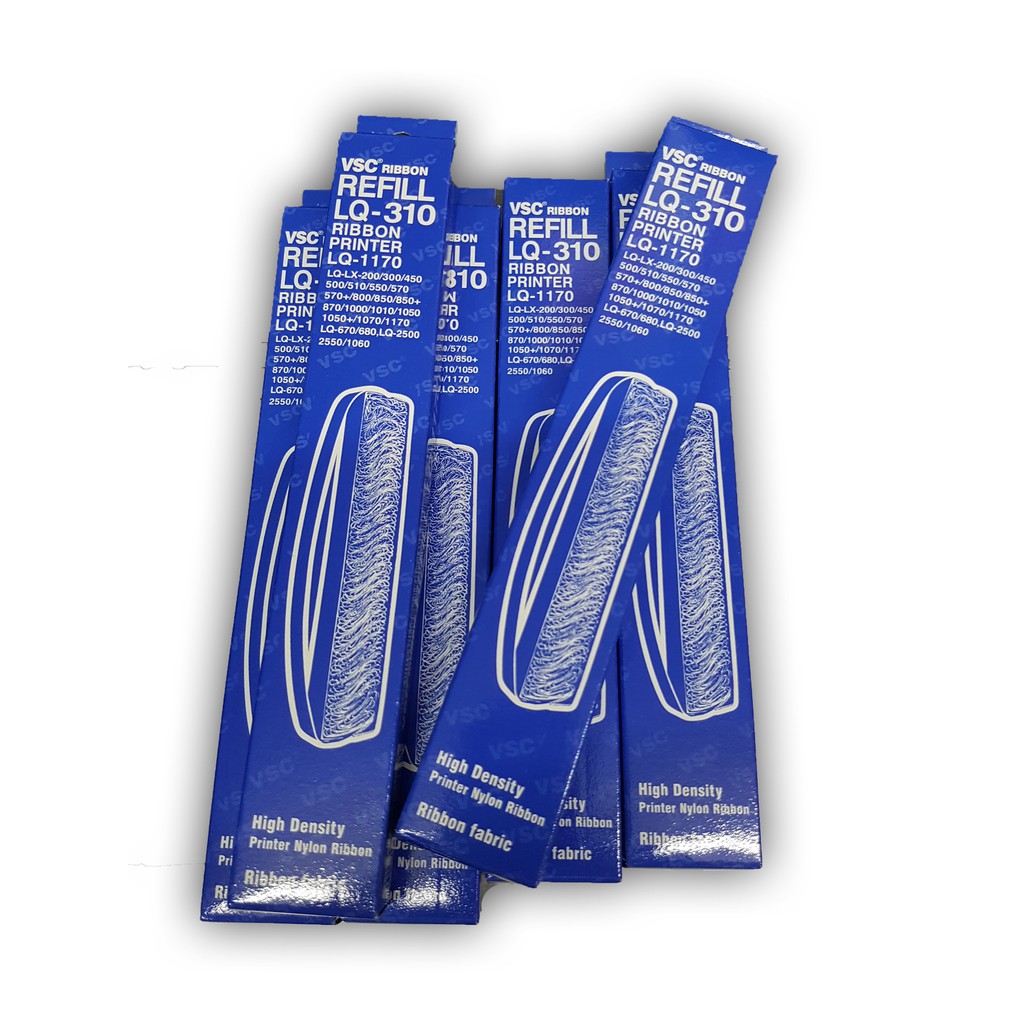 รีฟิล VSC Refill Ribbon สำหรับ Epson LQ-300, LQ-310, LQ-1070, LQ-1170 (ราคาต่อ 1