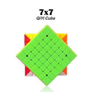 Qiyi รูบิค 7x7 Speed Cube 7x7x7 Magic Cube Stickerless -Qihang S2