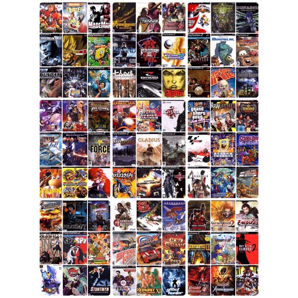 แผ่นเกมส์ ps2 มีทุกเกมส์ทักแชทได้เลยครับ