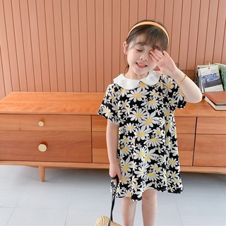 NANA💕พร้อมส่ง💕ชุดเดรสเด็กผู้หญิง ชุดเดรสลายดอกไม้ สําหรับเด็…