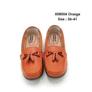 prettycomfort รองเท้าเพื่อสุขภาพหนังแท้ หนังวัว คัทชู หนังนิ่มมาก พี้นยาง สูง1เซน X08004