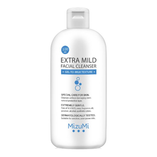 MizuMi Extra Mild Facial Cleanser
