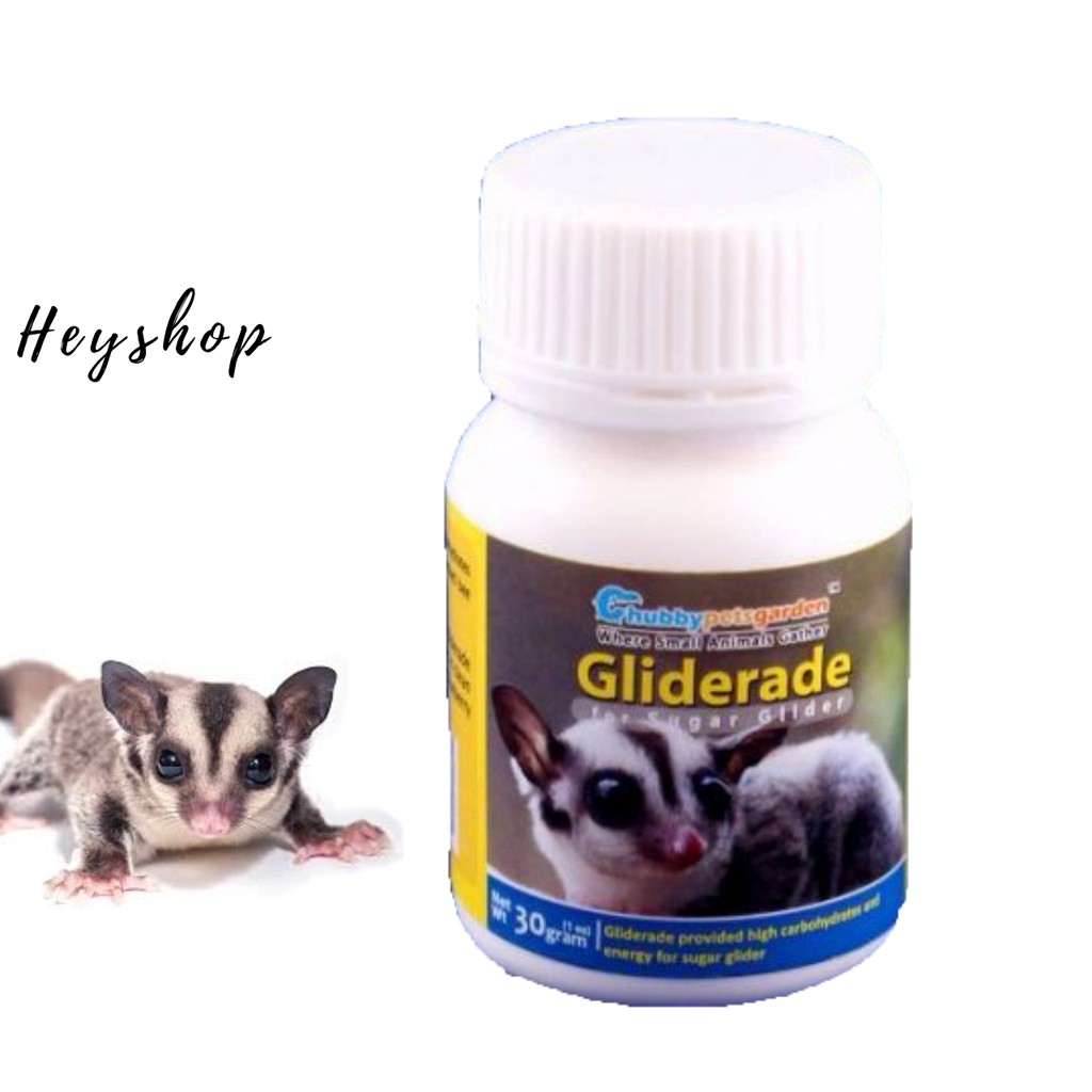 Gliderade / Glider-Cal 30g - Sugar Glider Nectar & Bee Pollen/ อาหารเสริมแคลเซียม รักษาอาหาร Chubbyp