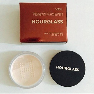 ส่งฟรี HOURGLASS Veil Translucent Setting Powder 0.9g ขนาดทดลอง (ไม่มีพัพ)  แป้งฝุ่น SEP01