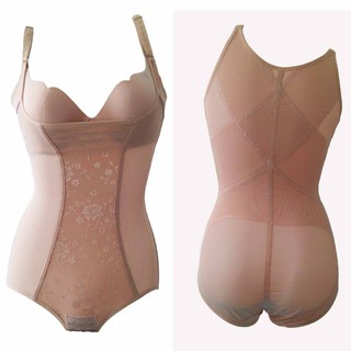 Anda Zcret X Shape Body Suit ชุดบอดี้สูทกระชับสัดส่วน รุ่นAD0672 (สีเนื้อ)