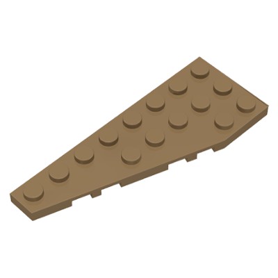 [508] ชิ้นส่วนเลโก้ Lego Part Wedge, Plate 8 x 3 Left (50305) ราคา/ชิ้น