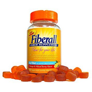 FiberAll Gummies 60 ชิ้น (ไฟเบอร์ช่วยเรื่องระบบขับถ่าย)