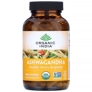 Organic India, Ashwagandha, 180 Vegetarian Caps