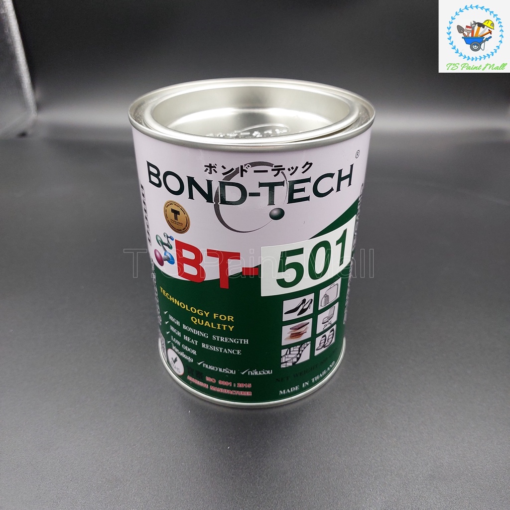 (พร้อมส่ง) กาวพียู BT-501 650กรัม บอนด์-เทค BONDTECH กาวใส กาวสำหรับงานพียู กาวติดไวนิล แคนวาส ผ้าใบ PVC