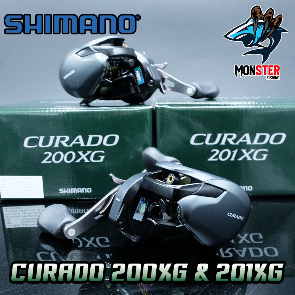 รอกหยดน้ำชิมาโน่ SHIMANO CURADO 200/201 KXG หมุนขวา/หมุนซ้าย (รอบ 8.5:1)