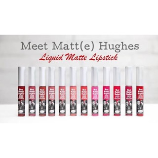 The Balm  Hughes Matte Liquid Lipstick สี trustrworthy nobox