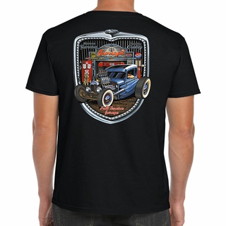 เสื้อยืด ผ้าฝ้าย พิมพ์ลาย Hotrod Hot Rat Rod Garage American Clic สไตล์วินเทจ สําหรับผู้ชาย 29-
							
							โชว์ชื่อ