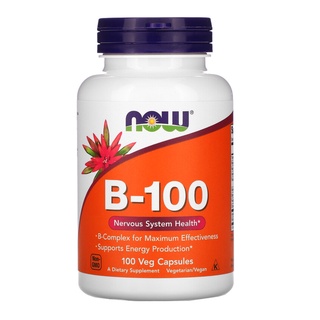 Now Foods B-100 100 Capsules นำเข้า