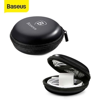 Baseus กระเป๋าเก็บหูฟัง แบบพกพา สําหรับสายชาร์จ USB การ์ด SD TF