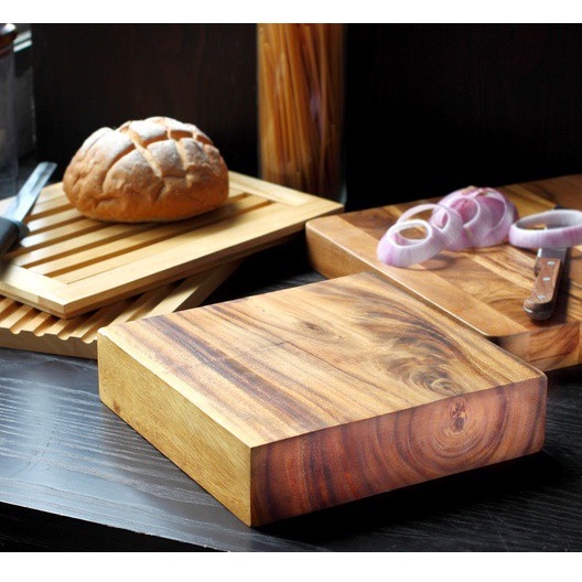 [CLEARANCE DEFECT] BILLI DESIGN เขียงไม้จามจุรีหนาตำหนิ