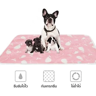 PetStern แผ่นรองฉี่สุนัขซักได้ รองฉี่สุนัข ซึมซับไดีดี แผ่นฝึกขับถ่าย ใช้ซ้ำได้