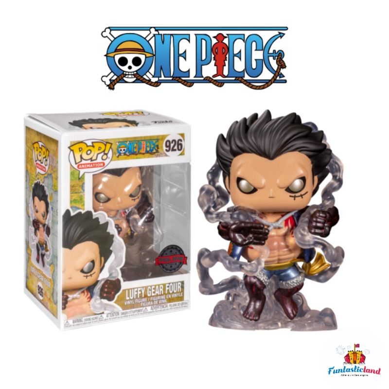Funko Pop Animation One Piece Luffy Gear Four Snake Man Metallic Exclusive 926 3xbc Shopee Thailand