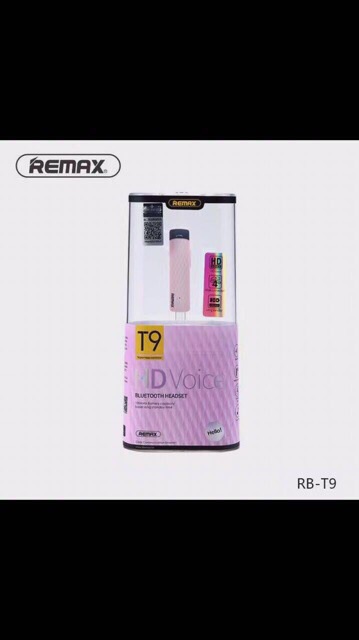 REMAX ของแท้ 100% หูฟังบลูทูธ Bluetooth HD Voice Small talk รุ่น T9