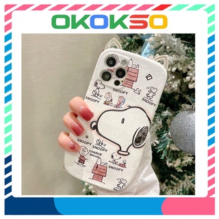 เคสโทรศัพท์มือถือลายการ์ตูนสนูปปี้น่ารักสําหรับ Oppo Reno6, Reno5 5G, Reno5 Pro, A53/A32, A9 2020/A5 2020/A11, R17,A72