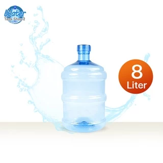 Watertankshop ถังน้ำ ถังน้ำดื่ม PET ขนาด 8 ลิตร ถังฝาเกลียว