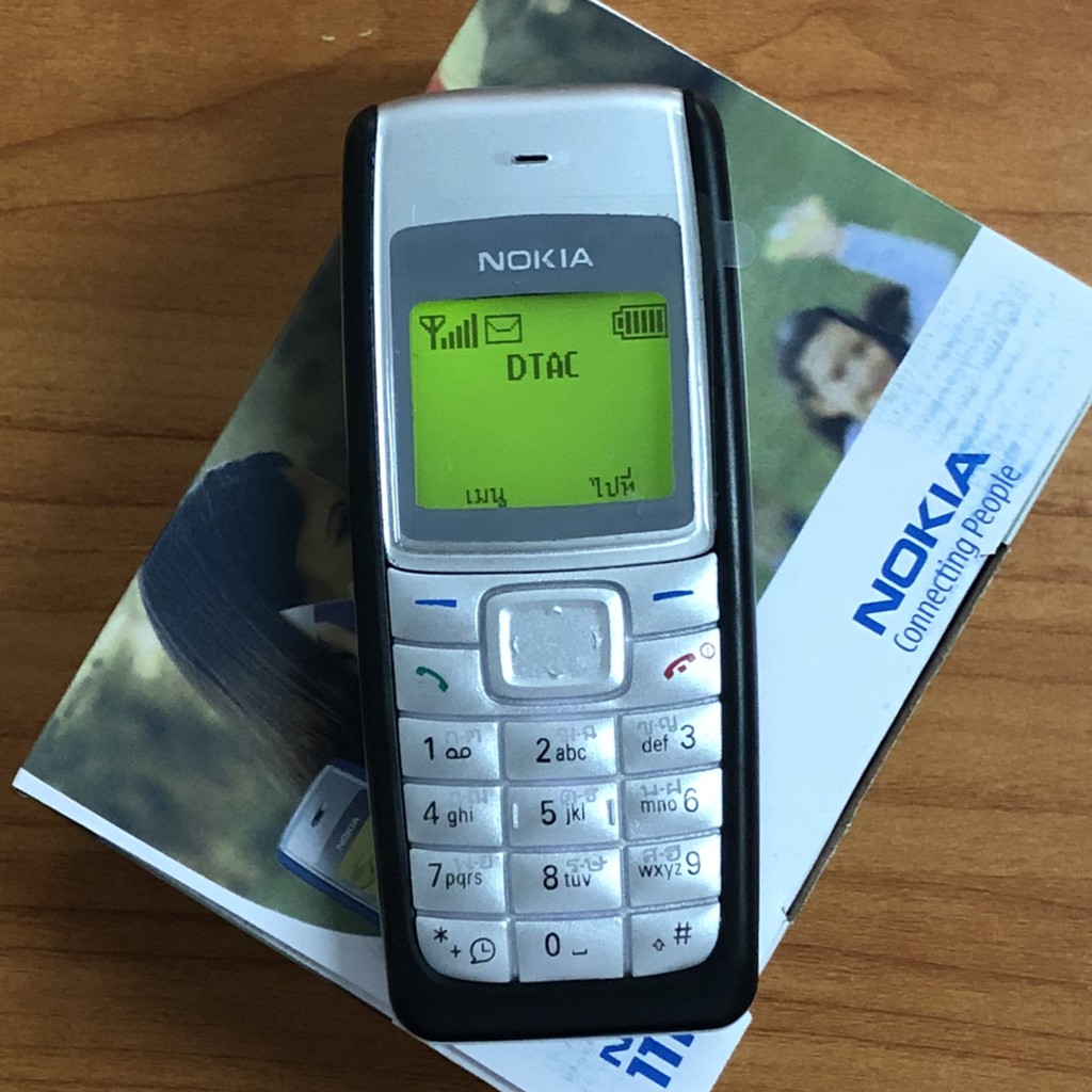 Nokia 1110i โนเกีย ปุ่มกดมือถือ เครื่องแท้100% ตัวเลขใหญ่ สัญญาณดีมาก ลำโพงเสียงดัง ใส่ได้AIS DTAC TRUE ซิม4G
