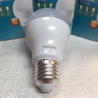 หลอดไฟ LED Philips รุ่น Bulb 7W ของแท้💯% อายุการใช้งาน 8000ชั่วโมง ประมาณ 8 ปี ขั้วเกลียวE27