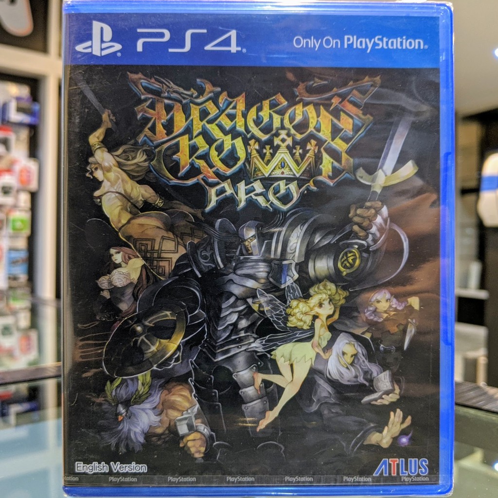 (ภาษาอังกฤษ) มือ1 Dragon's Crown Pro แผ่นเกม PS4 แผ่นPS4 (เล่น2คนได้ Only On Playstation)
