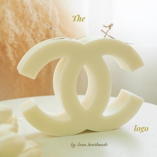 เทียนหอมรูปทรง LOGO- CHANEL สวยอลังการมากก เทียนหอมตกแต่งบ้าน ไร้ควัน ไม่ผสมพาราฟิน เทียนหอมไขถั่วเหลือง เทียนหอมของขวัญ