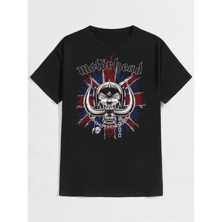 เสื้อยืด พิมพ์ลายวงดนตรี HEAD ENGLAND METAL ROCK สําหรับขี่รถจักรยานยนต์