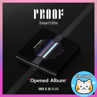 [KPOP] *อัลบั้มเปิด ไม่มีโฟโต้การ์ด* 💜BTS - PROOF Compact Edition Album + GR SHOP Special Freebies💜 / KPOP Album Korean Idol BTS BT21 Standard Yet To Come Secondhand Use