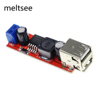 โมดูลแผงชาร์จในรถยนต์ พอร์ต USB แบบคู่ สวิตซ์ lm 2596s 5v dc-dc 9v 12v 24v  LM2596 5V 3A